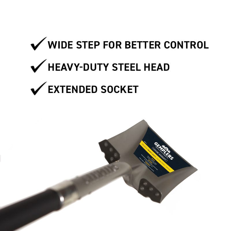 Gemplers Square Point Shovel with Fiberglass Handle