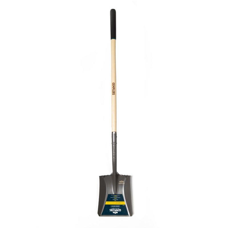 Gemplers Square Point Shovel with Wood Handle