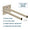 Gemplers Extra-Wide Double Prong Tool Rack