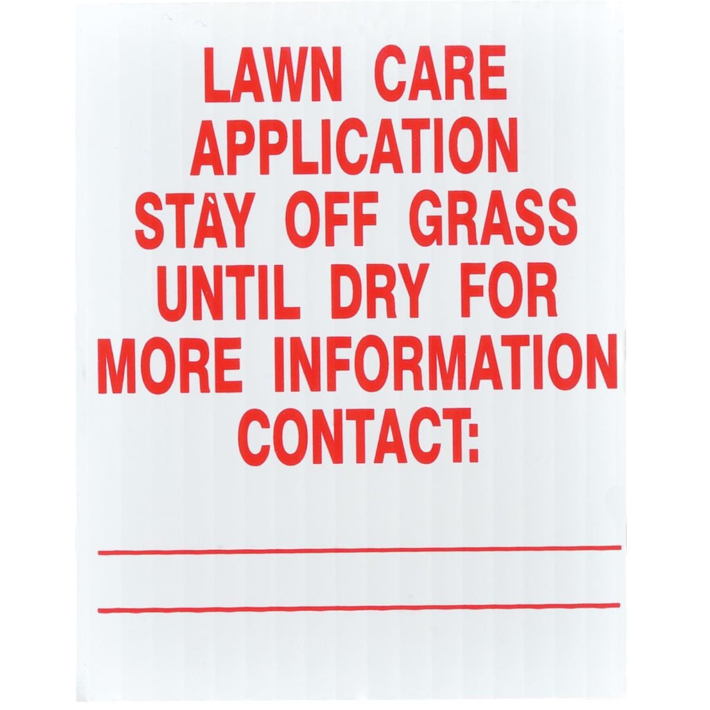 Gemplers State Specific Lawn Pesticide Application Signs | 25 Pack