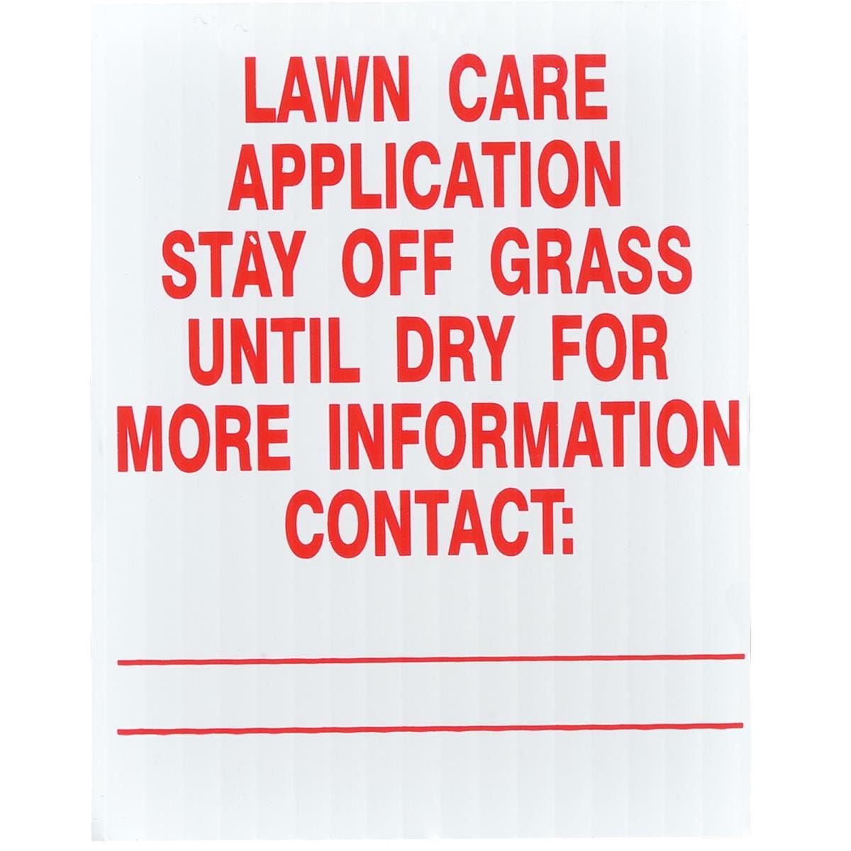 Gemplers State Specific Lawn Pesticide Application Signs | 25 Pack