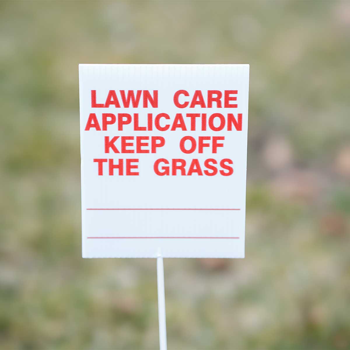 Gemplers Indiana Lawn Pesticide Application Signs
