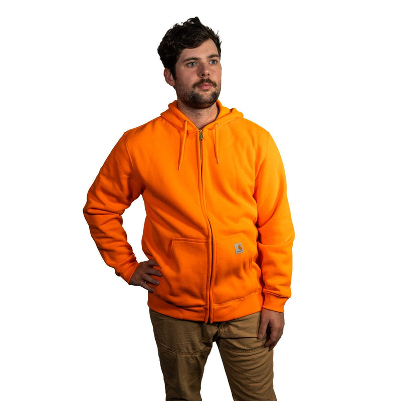 Carhartt Enhanced Visibility Loose Fit Midwight Full Zip Hi-Vis Sweatshirt