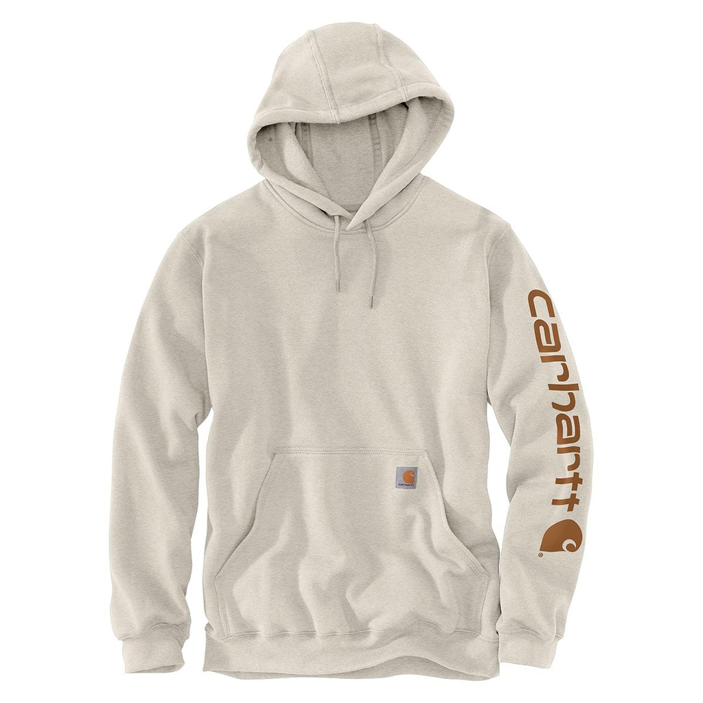 Malt Carhartt Loose Fit Midweight Logo Sleeve Sweatshirt