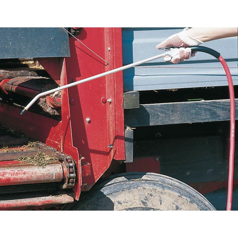 Thumb-operated Blow Gun with Extension
