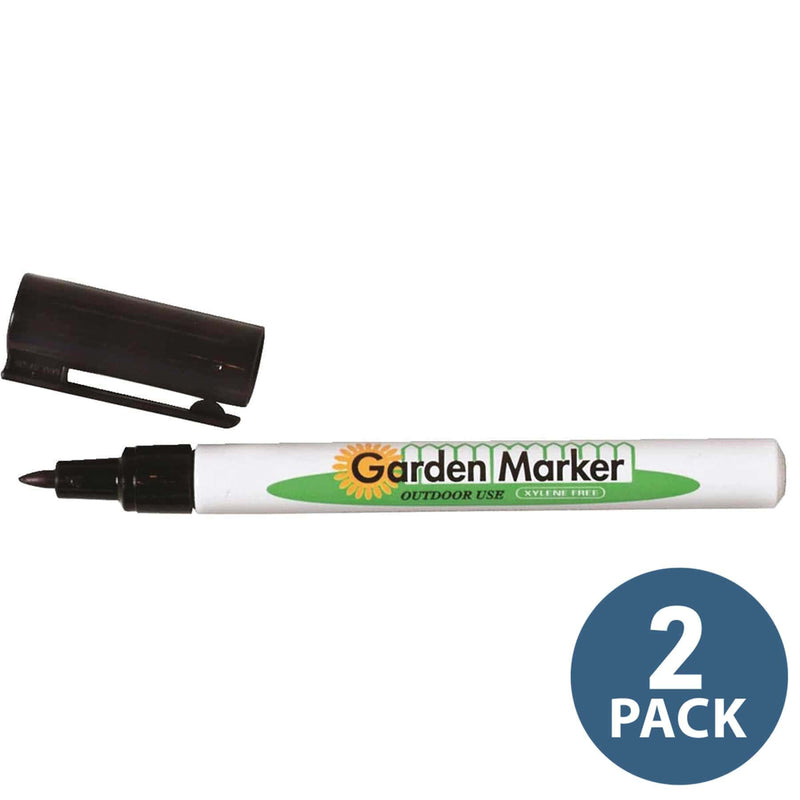Permanent Garden Marker, 0.8 mm Tip | 2 Pack
