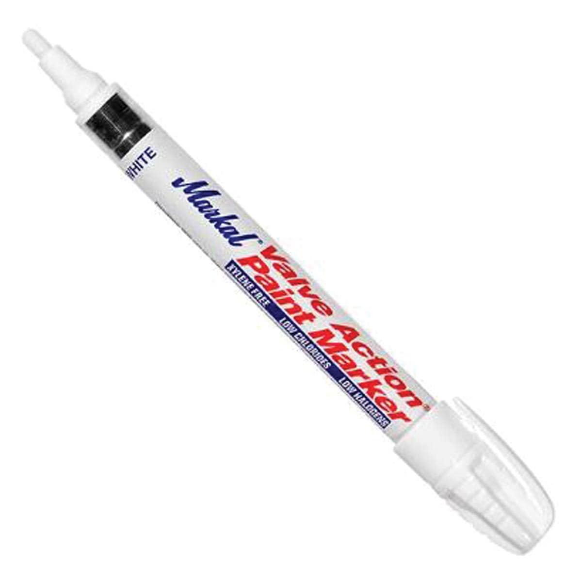 Markal 96820 Valve Action Paint Marker, White