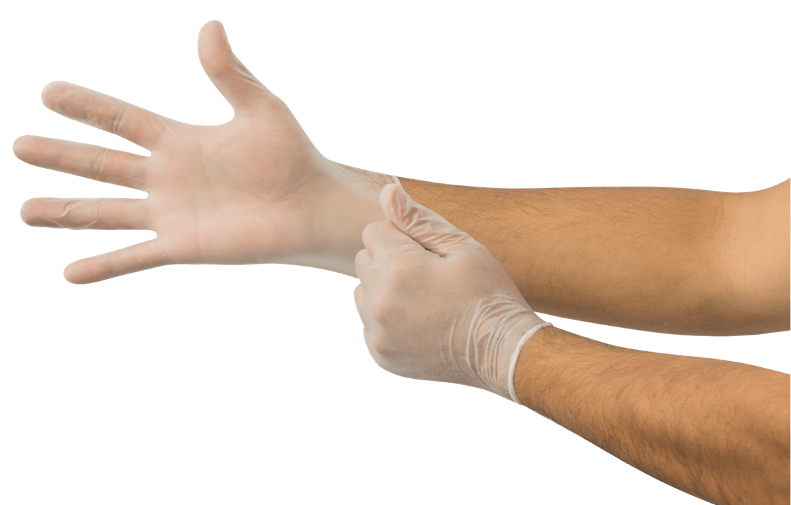MICROFLEX Derma Free DF-850 Vinyl Gloves