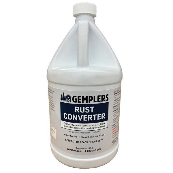 Easy-to-Use Rust Converter, Made in the USA | 1 gallon | Gemplers