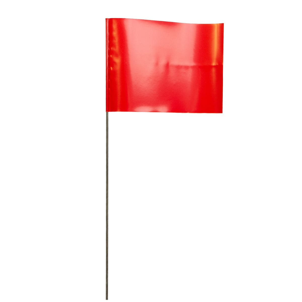 Blackburn 4" x 5" Plain High Gloss Poly Marking Flag | 100 Pack