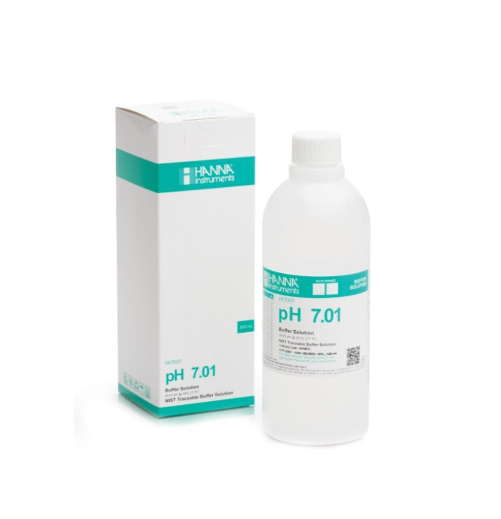 Hanna Instrument 7.01 pH Buffer Solution, 500mL Bottle