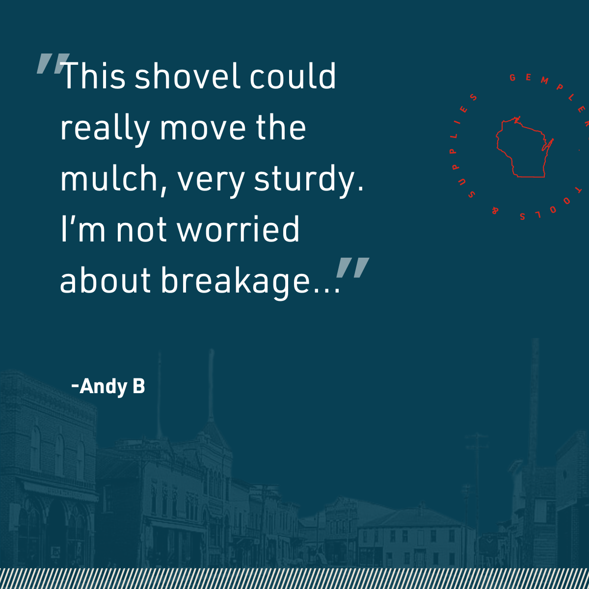 Gemplers Round Point Shovel with Wood Handle