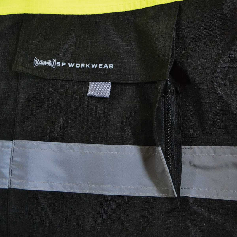 Occunomix Black Bottom Ripstop Rain Jacket