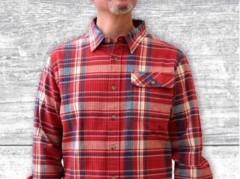 Red flannel shirt