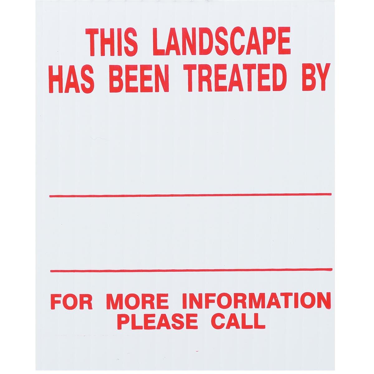 Gemplers State Specific Lawn Pesticide Application Signs | 25 Pack