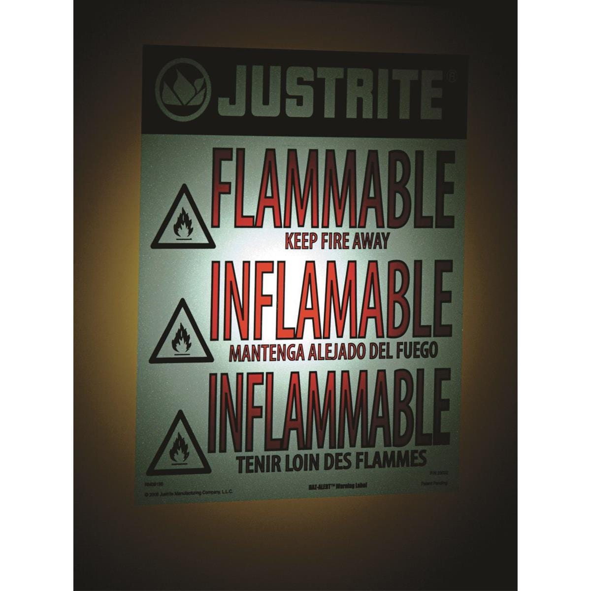 Justrite Flammable Liquid Safety Storage Cabinet