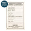 Gemplers Required Emergency Information Self-Adhesive Label
