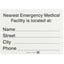 Gemplers Required Emergency Information Sign