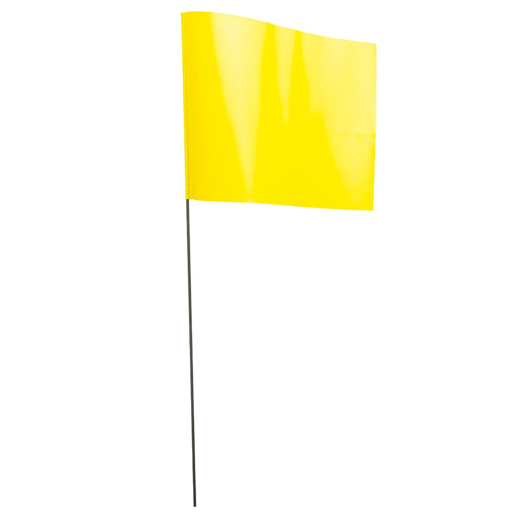 Blackburn 4" x 5" Plain High Gloss Poly Marking Flag | 100 Pack