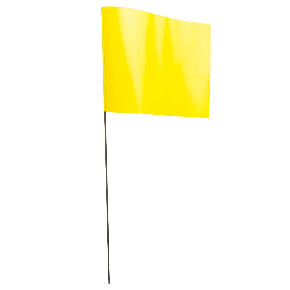 Blackburn 4" x 5" Plain High Gloss Poly Marking Flag | 100 Pack