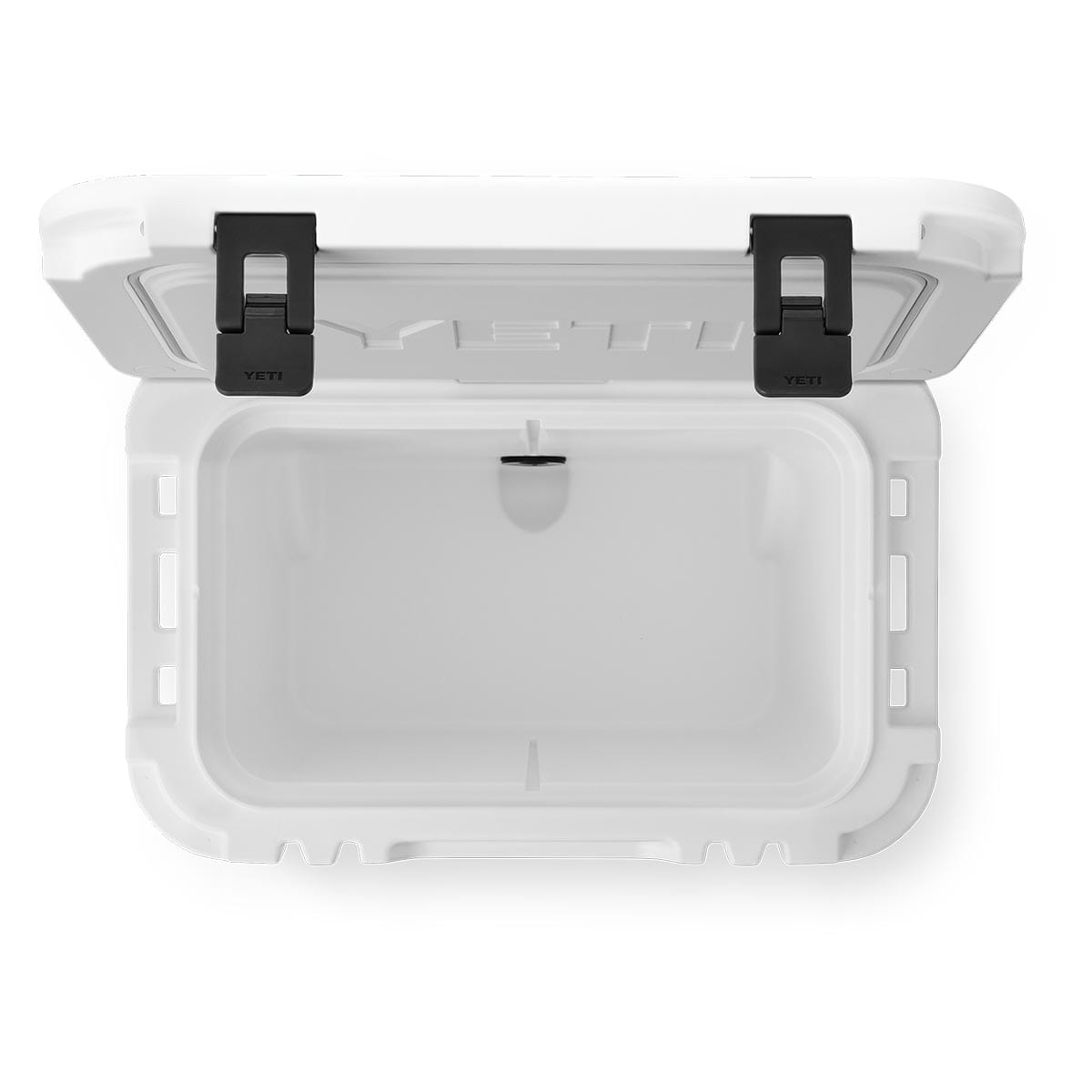 White YETI Roadie 32 Wheeled Cooler