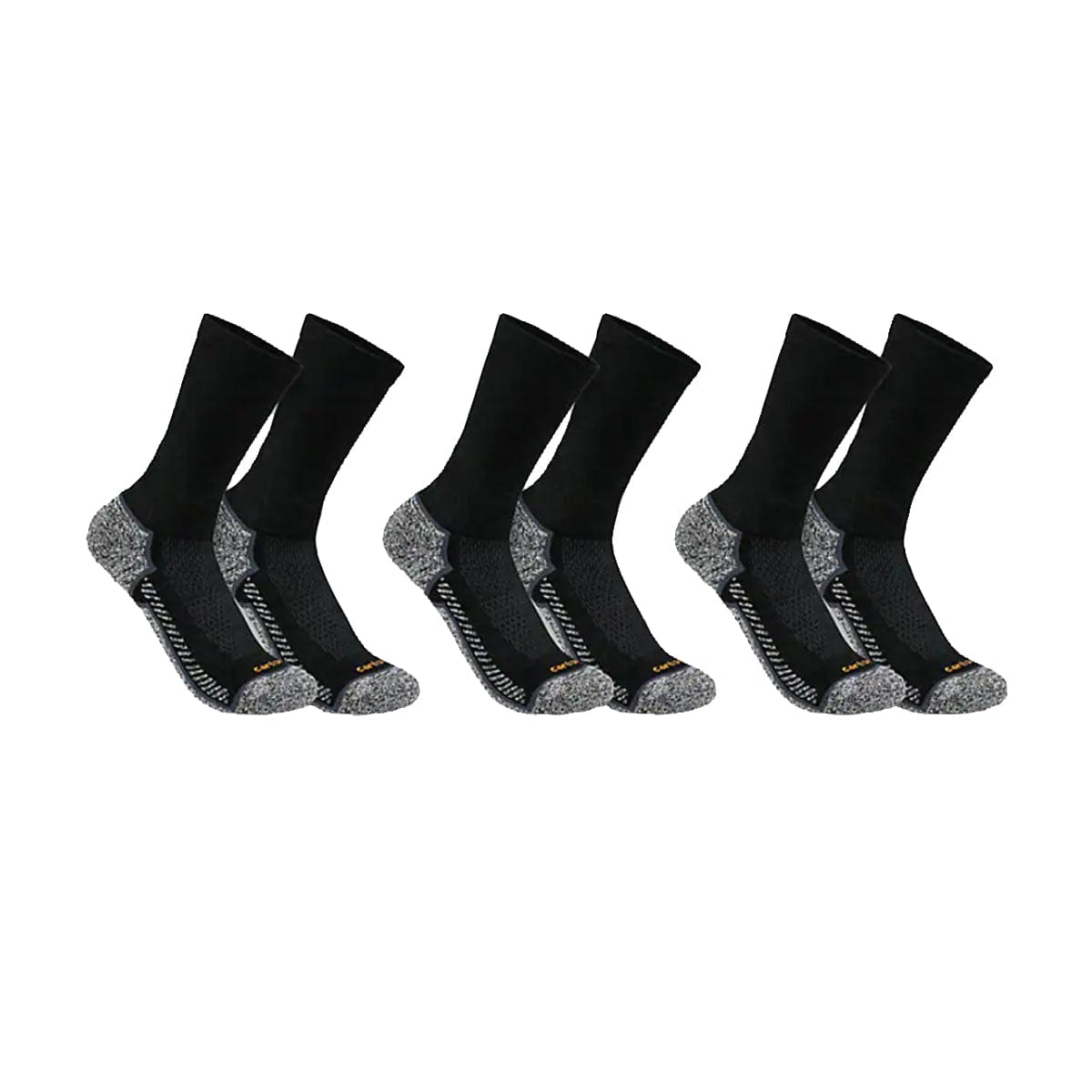 Carhartt Force Midweight 3 Pack Crew Socks