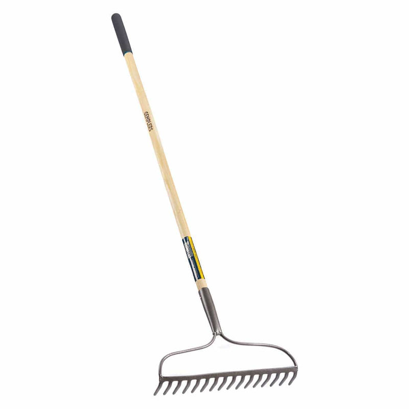 Gemplers Forged Bow Rake with Wood Handle