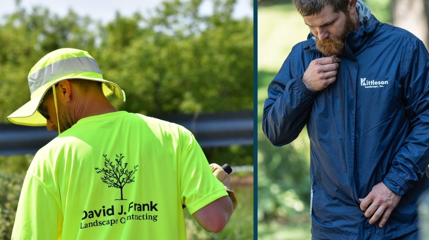 custom workwear:
free logo