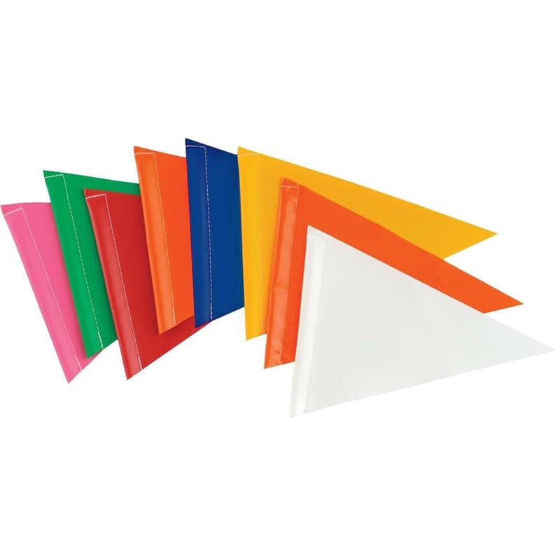 Field Marking Flags 11" x 8" with 6' Fiberglass Pole