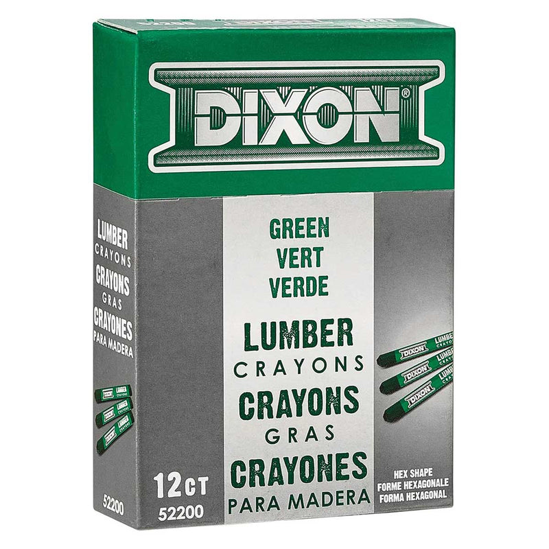 Dixon Industrial Lumber Crayons | 12 Pk