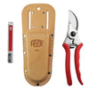 FELCO 2 Pruner with Sharpener & FELCO 910 Holster Combo Kit