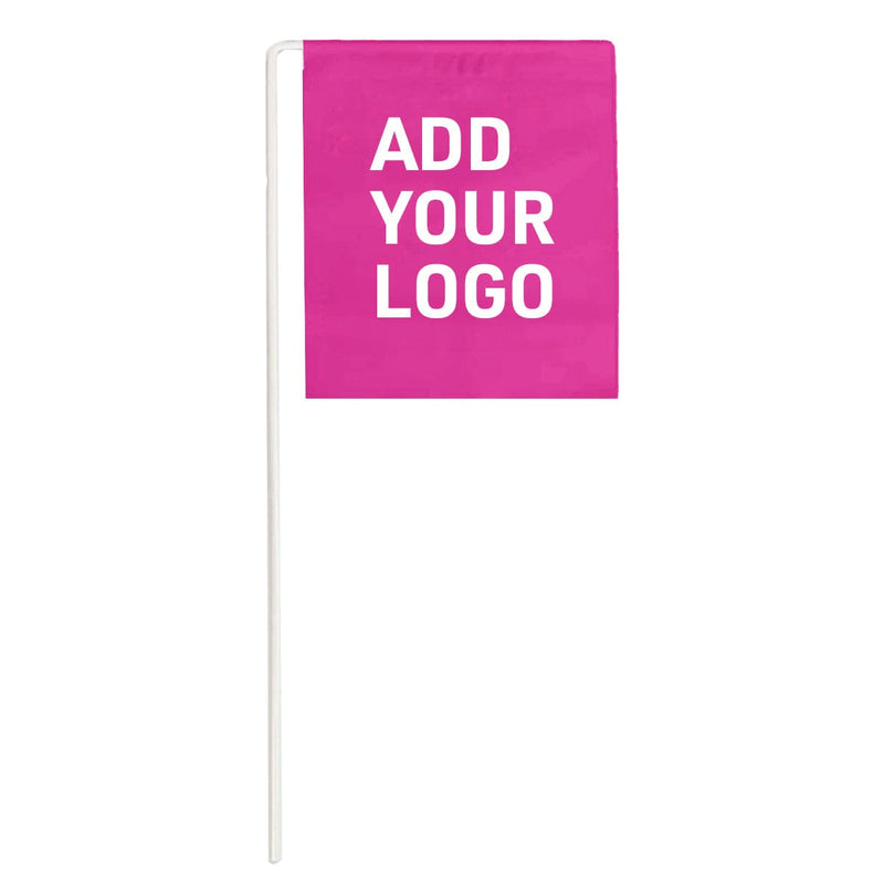 Custom 4" x 5" Banner Style Flags | 1,000 count