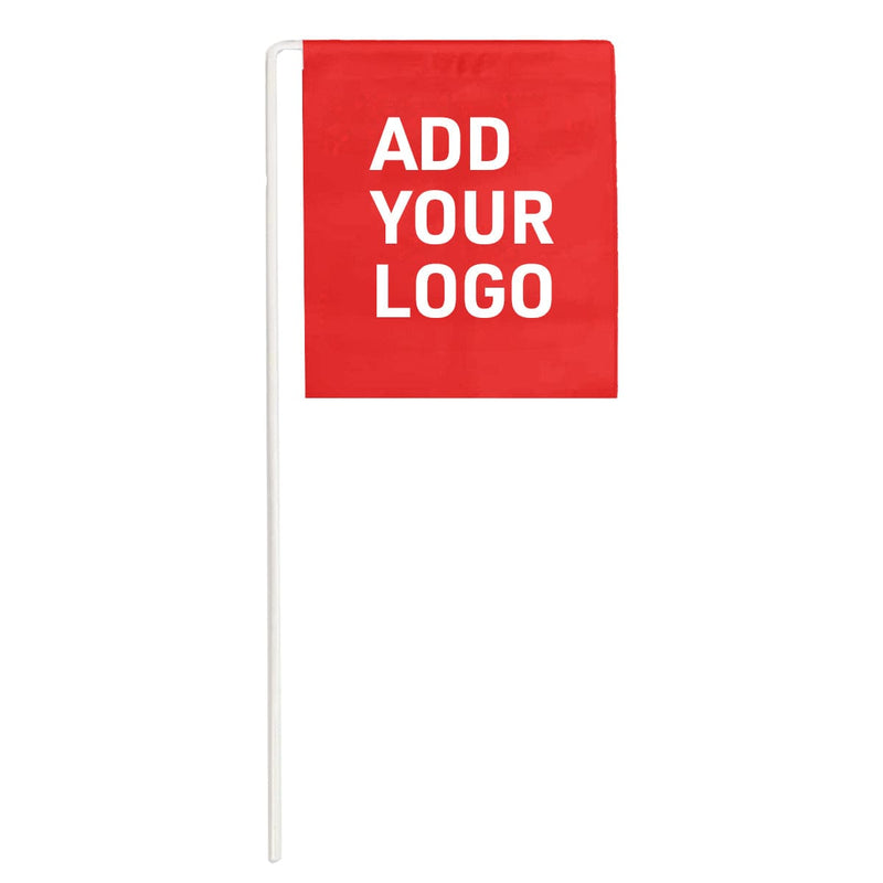 Custom 4" x 5" Banner Style Flags | 1,000 count