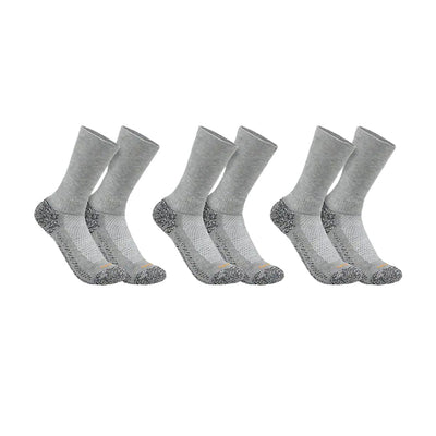 Carhartt Force Midweight 3 Pack Crew Socks