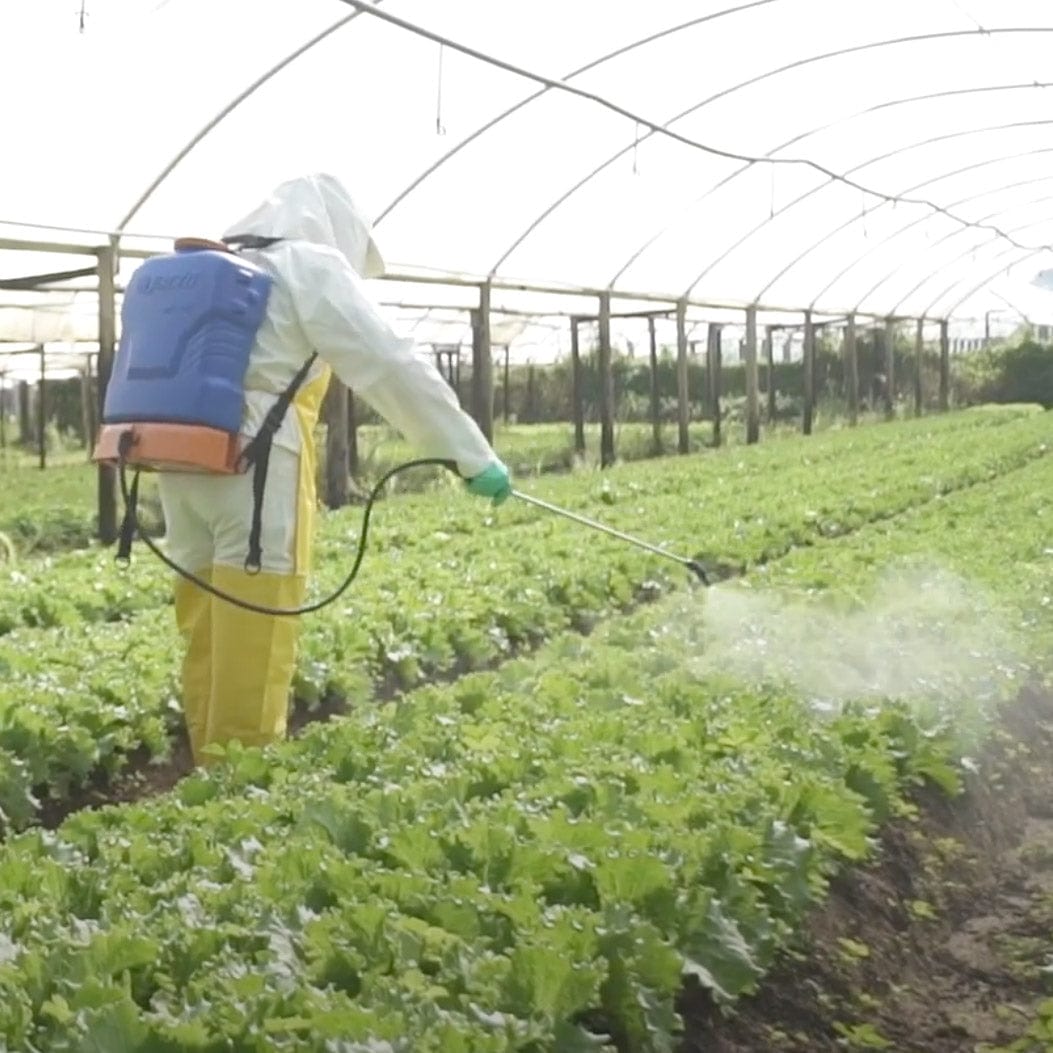 Jacto PJB v2020 Battery-Powered Backpack Sprayer In Use+++Jacto PJB v2020 Battery-Powered Backpack Sprayer In Use