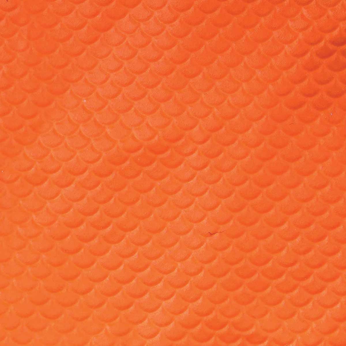 NitriShield with Grippaz 6-mil Orange Nitrile Gloves