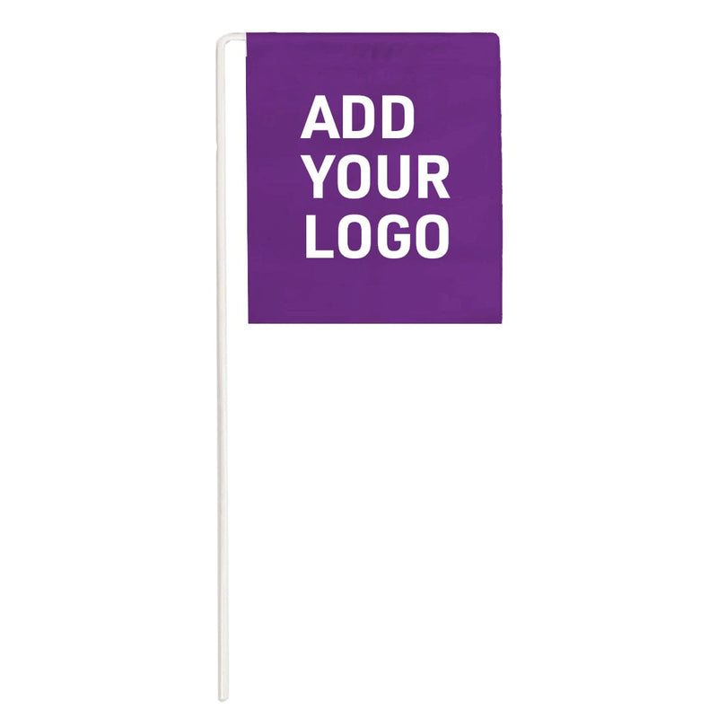 Custom 4" x 5" Banner Style Flags | 1,000 count