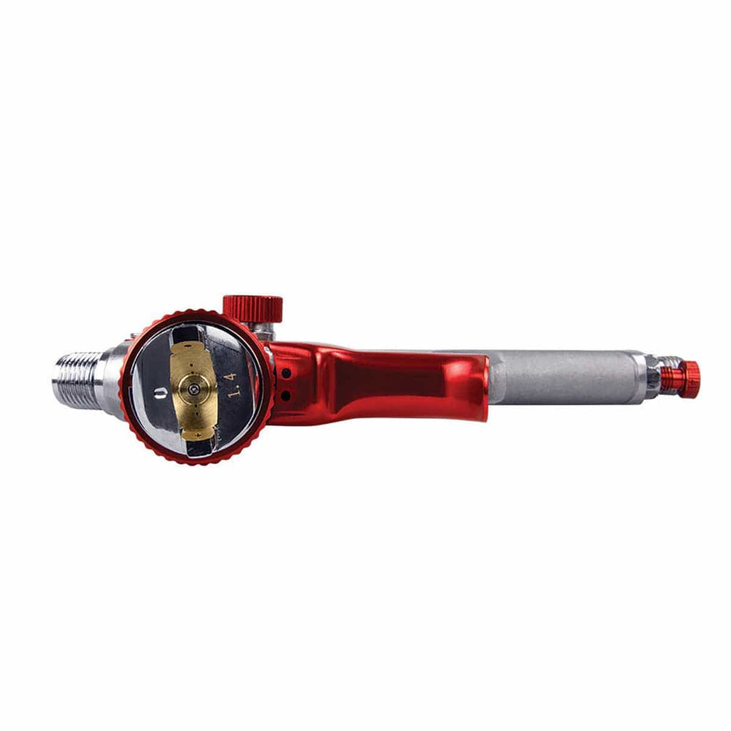 Front of the Powermate Vx Gravity Feed Spray Gun