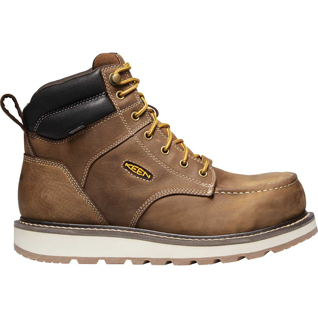 Brown KEEN Utility Cincinnati 6" Boot Carbon Fiber Toe Work Boots