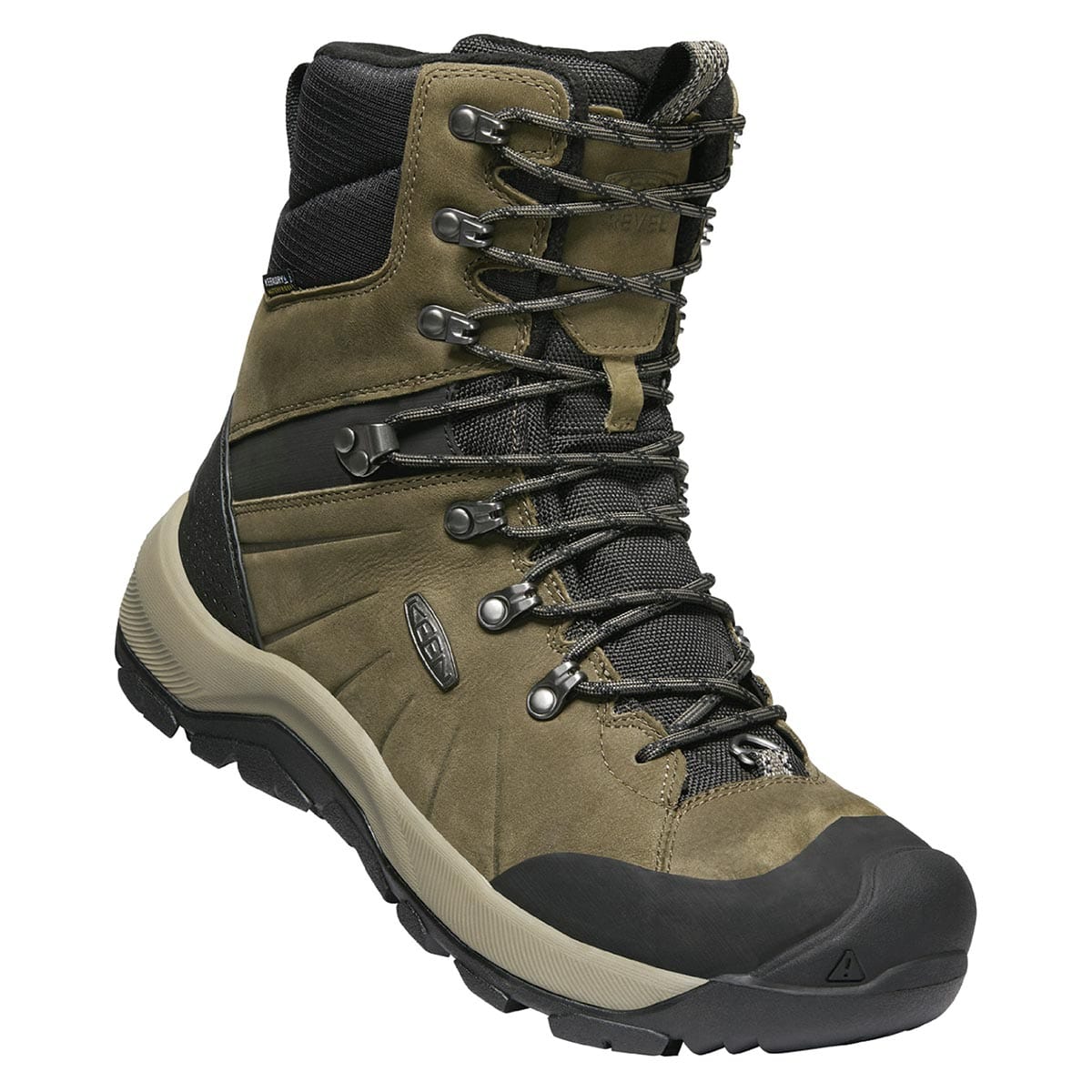 Black KEEN Revel IV High Polar Boots