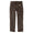 Carhartt Rugged Flex Relaxed Fit Canvas 5-Pocket Work Pant, Black and Dark Coffee