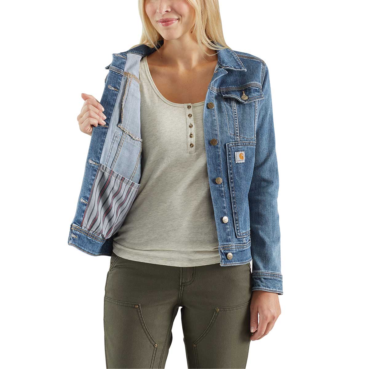 Carhartt Women's Rugged Flex Benson Denim Jacket