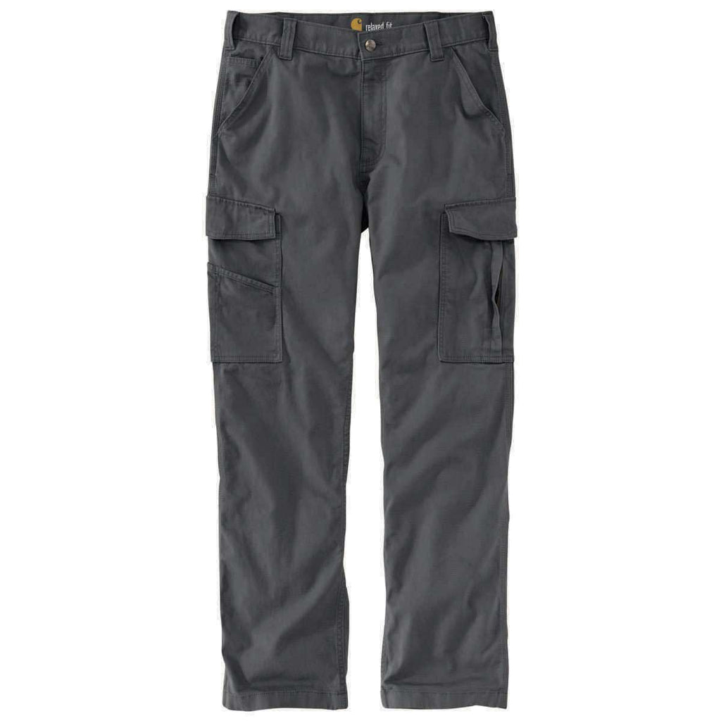Shadow Carhartt Men's Rugged Flex Relaxed Fit Canvas Cargo Work Pant