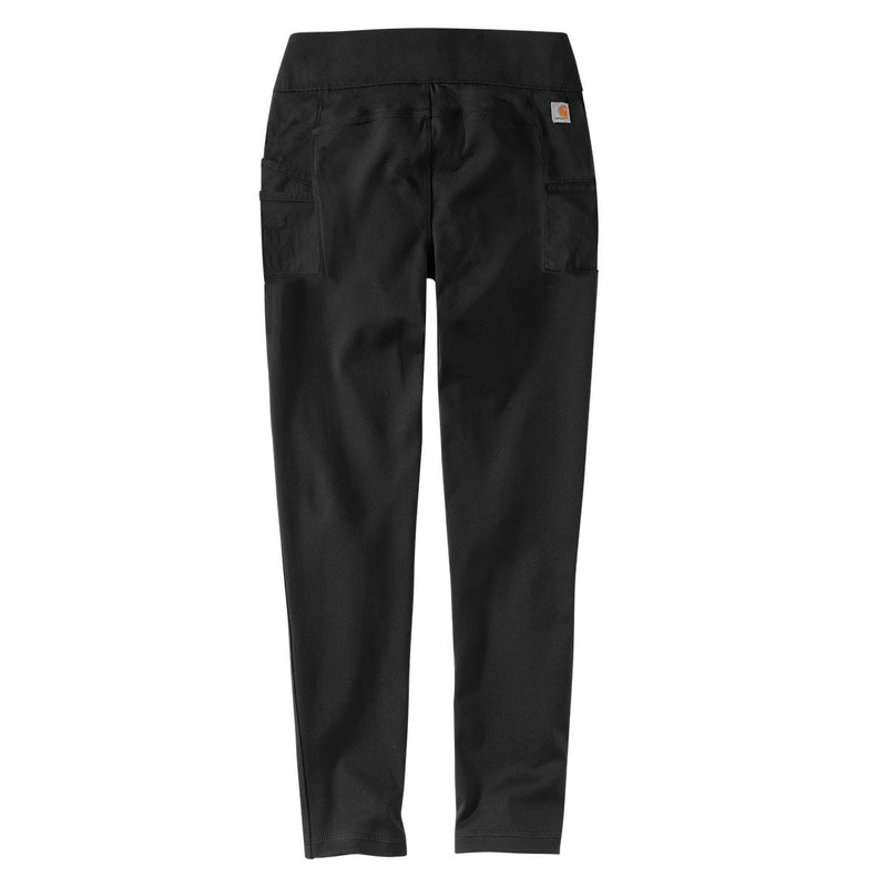 Black Carhartt Women's Force Fitted Lightweight Utility Legging