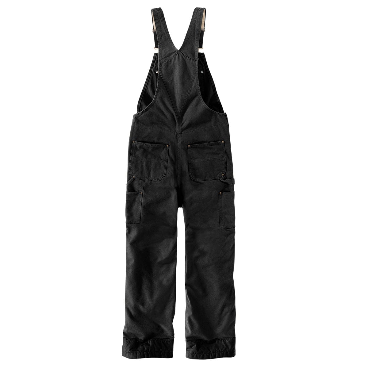 Carhartt Loose Fit Washed Duck Insulated Bib Overall | Gemplers