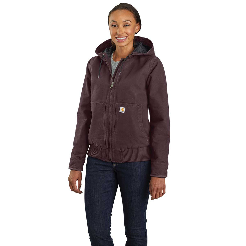 Carhartt Women's Washed Duck Insulated Active Jac - WJ130 | Gemplers