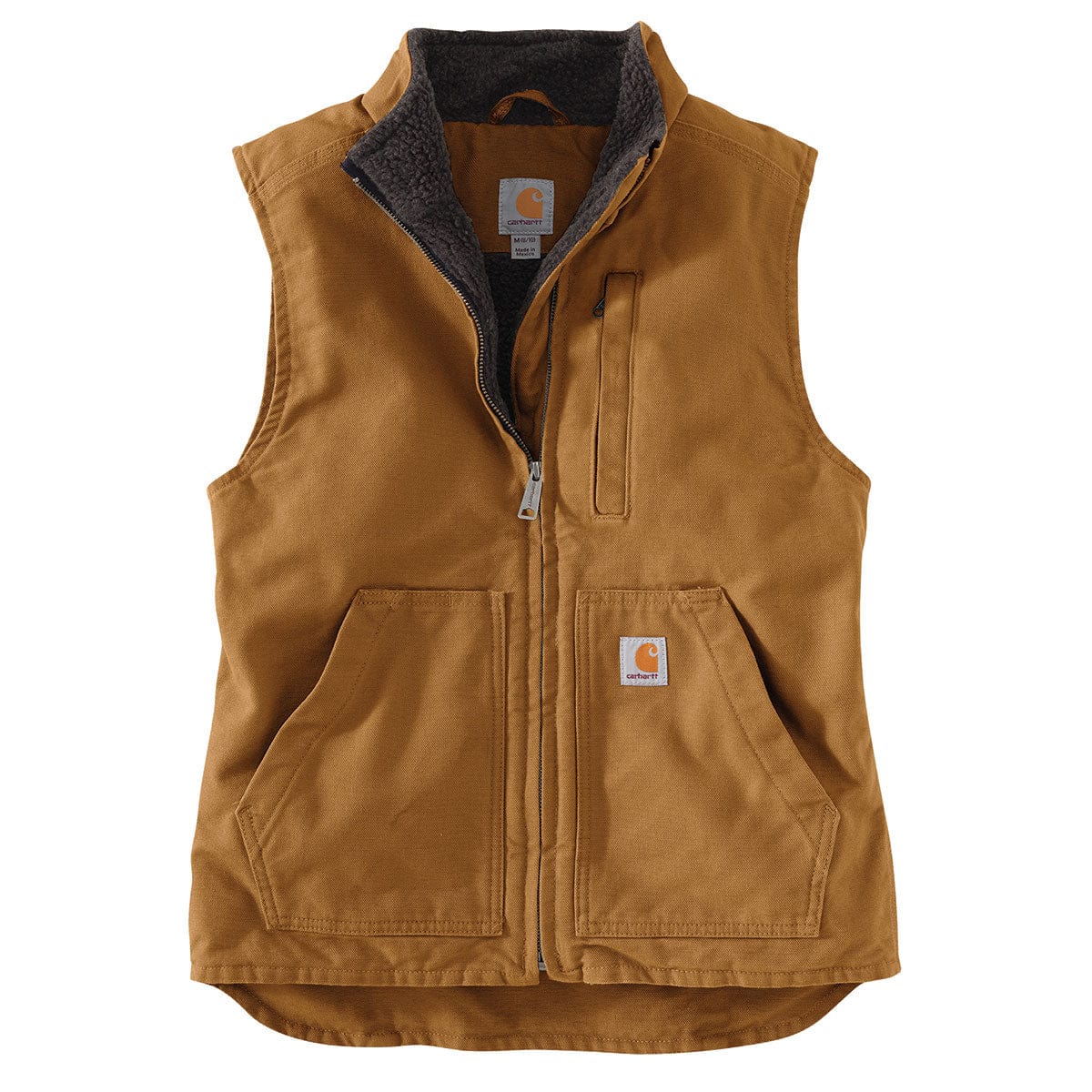 Carhartt Women's 0V277-W Washed Duck Sherpa-Lined Vest | Gemplers