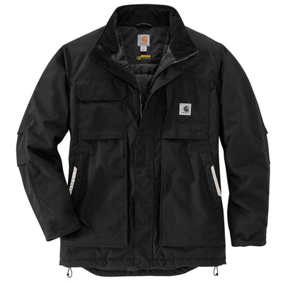 Black Carhartt 0C460-M Cordura Duck Yukon Extremes Full Swing Insulated Coat