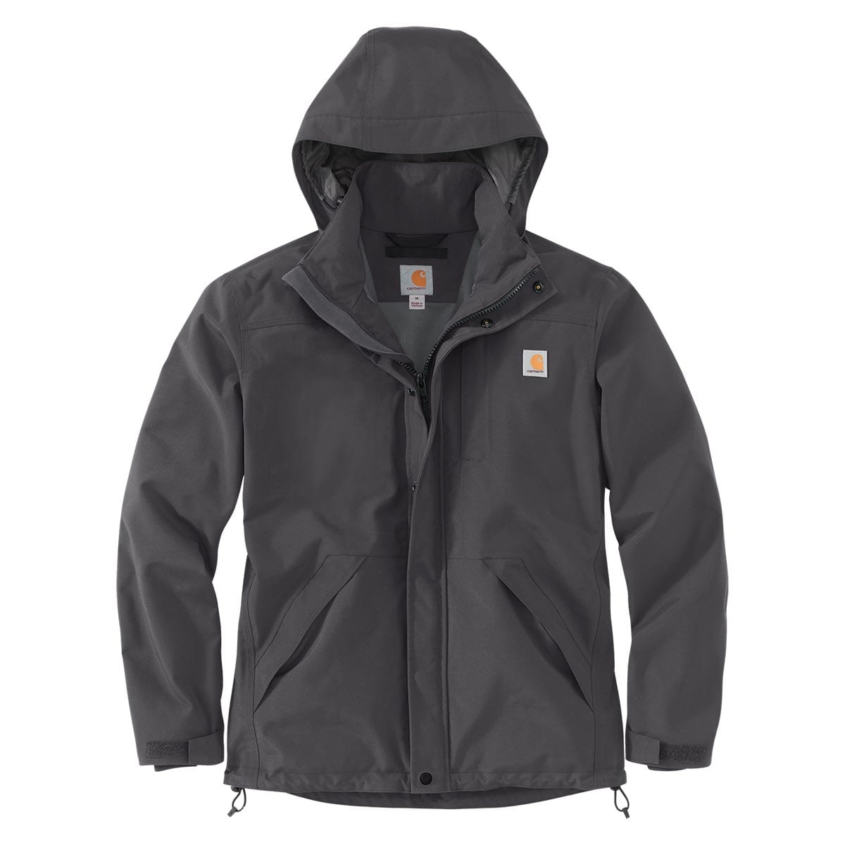 Shadow Carhartt Men's Storm Defender Loose Fit Heavyweight Jacket