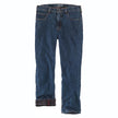 Carhartt Relaxed Fit Flannel-Lined 5-Pocket Jean